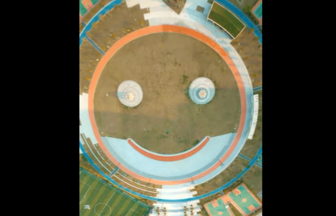 瞰珠海 | 太驚喜！橫琴巨型“笑臉”一笑傾城……